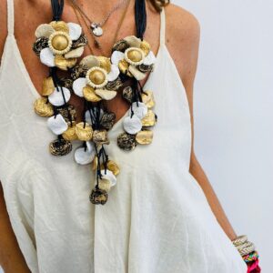 Collier fleurs
