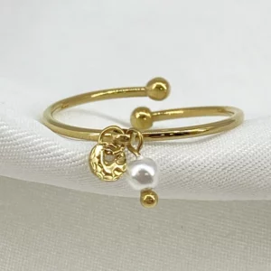 Bague perle