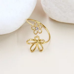 Bague fleurs