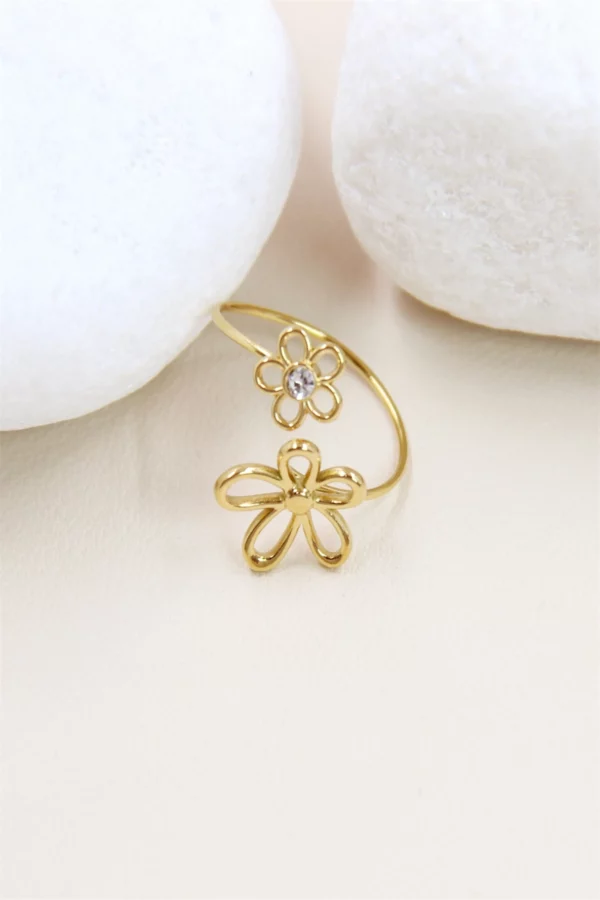 Bague fleurs