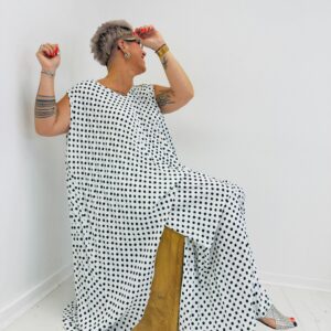 Pantalon à pois