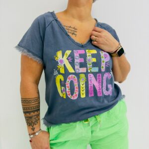 Tshirt "keep going"