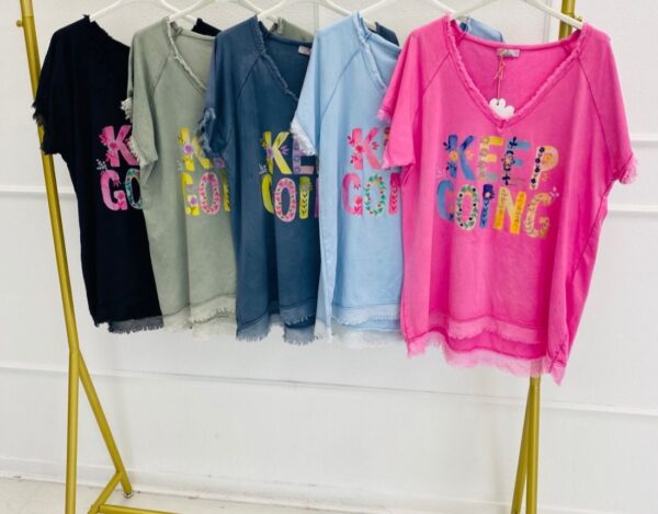 Tshirt "keep going" – Image 9