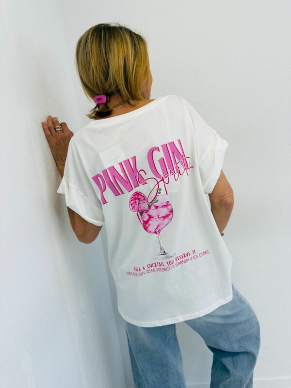 Tshirt "pink gin"