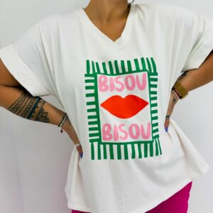 Tshirt "bisou"