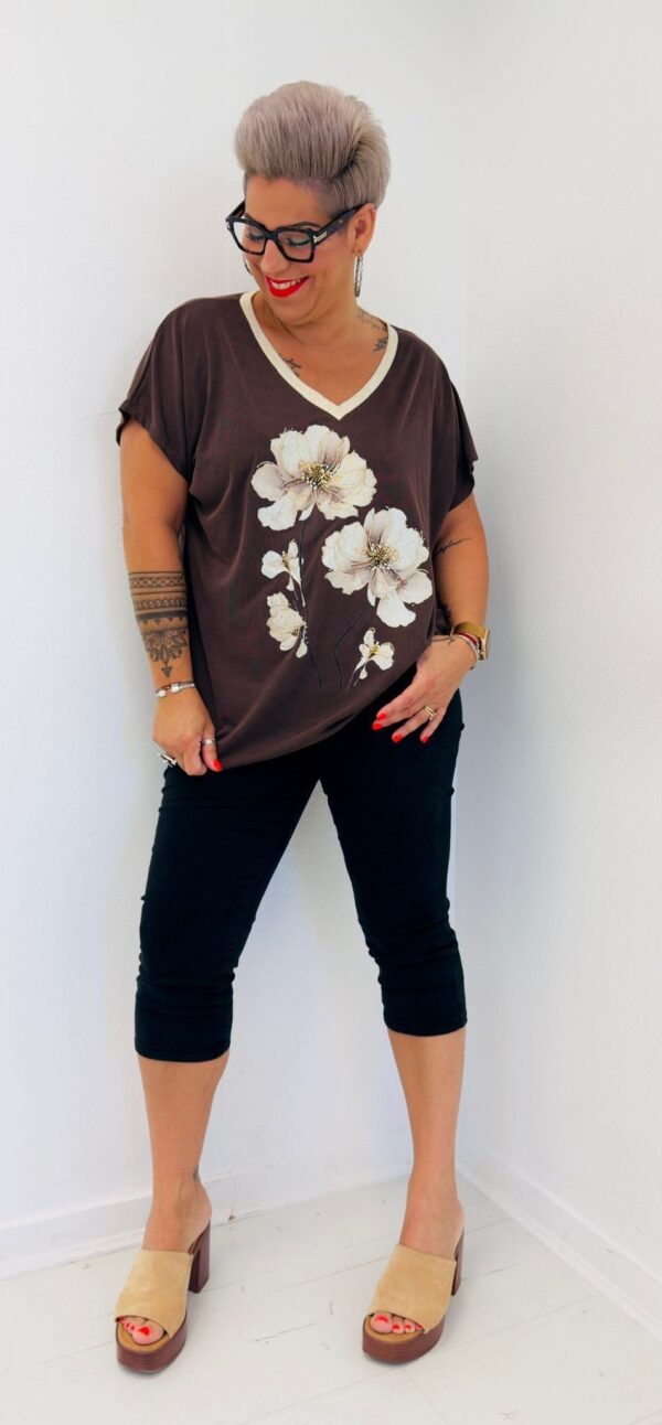 Tshirt fleurs – Image 8