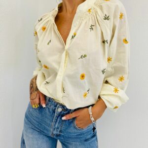 Blouse tournesols