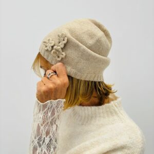 Bonnet fleurs