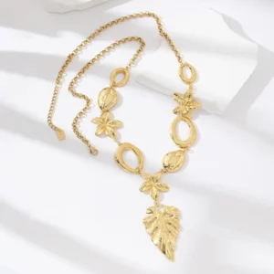 Collier feuilles