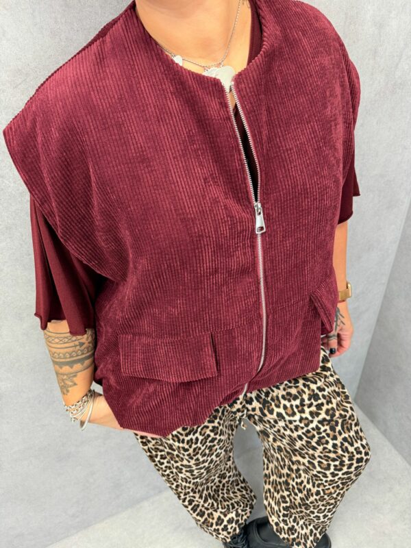 Doudoune velours