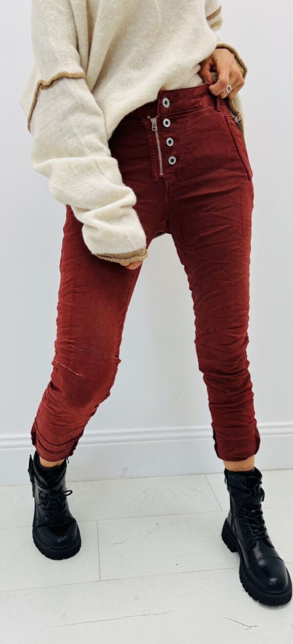 Jeans terracotta – Image 2