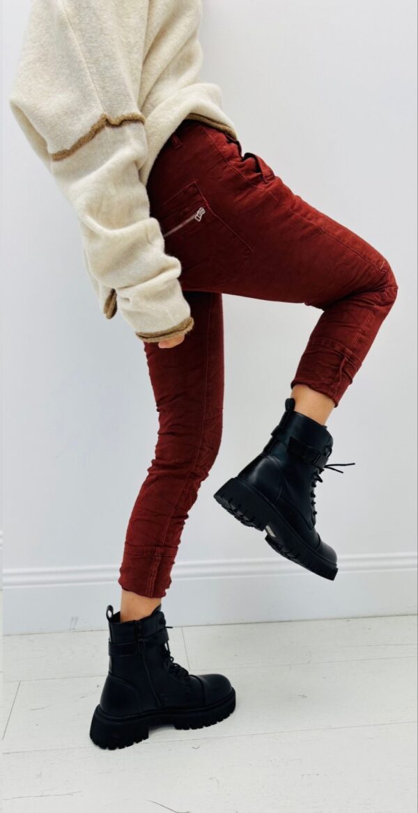 Jeans terracotta