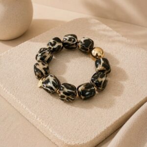 Bracelet léopard