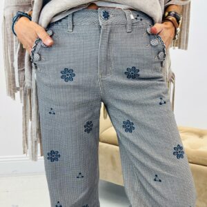 Pantalon à pont