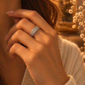 Bague carrée