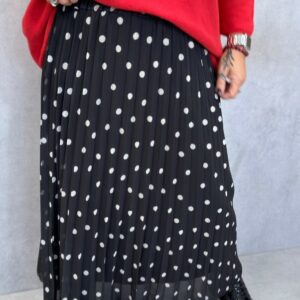 Jupe à pois